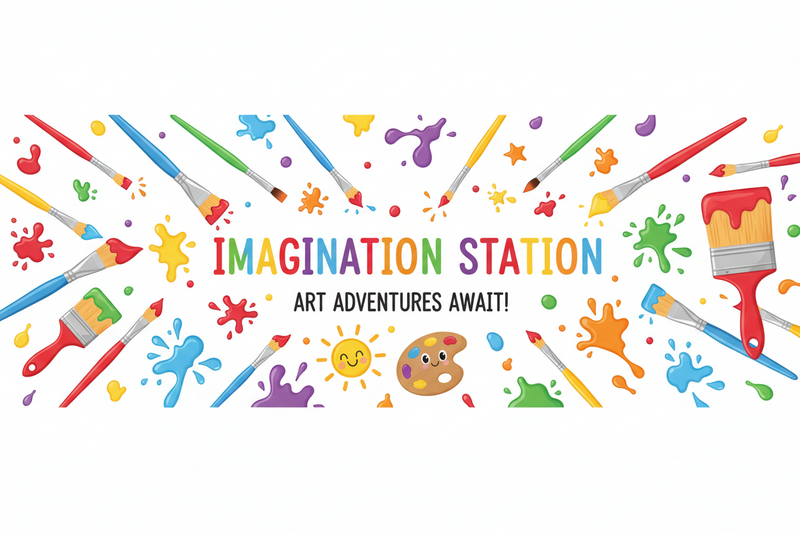 Kids Art Paint Brushes