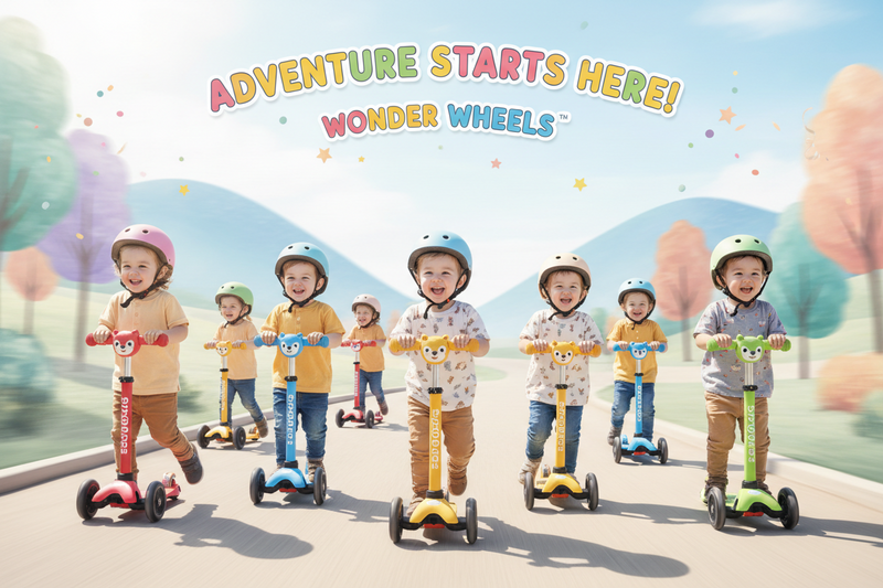 3-Wheel Toddler Scooter